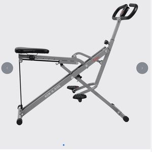 Standing rower machine